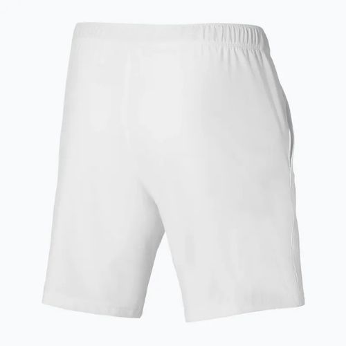 Pantaloncini da tennis da uomo Mizuno 8 in Flex Short bianco