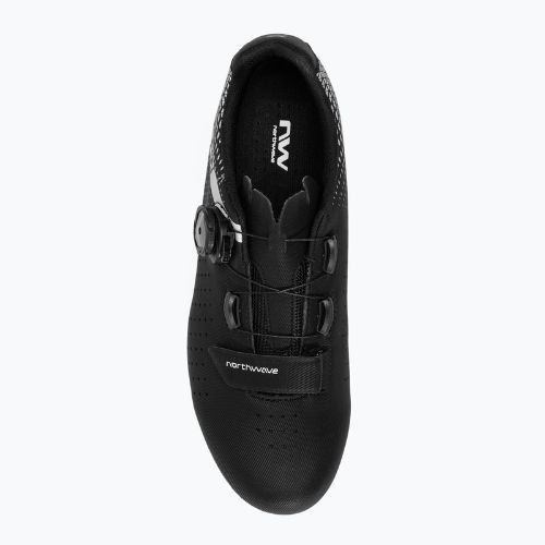 Northwave Core Plus 2 nero/argento scarpe da strada da uomo