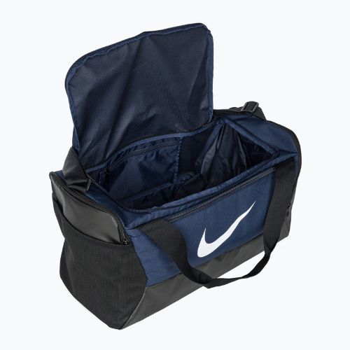 Borsa da allenamento Nike Brasilia 9.5 41 l blu marino/nero/bianco