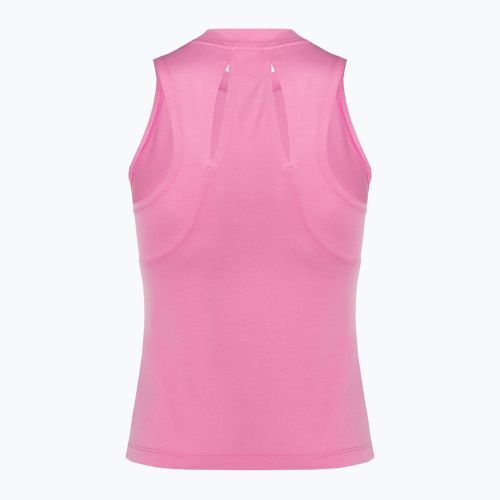 Canotta tennis donna Nike Court Dri-Fit Advantage Tank giocosa rosa/bianco