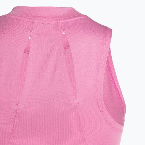 Canotta tennis donna Nike Court Dri-Fit Advantage Tank giocosa rosa/bianco