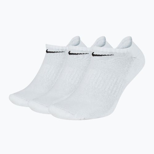 Calzini da allenamento Nike Everyday Cushioned 3 paia bianco/nero