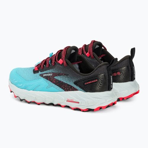 Brooks Cascadia 17 scarpe da corsa da donna blu/ nero/ rosa diva
