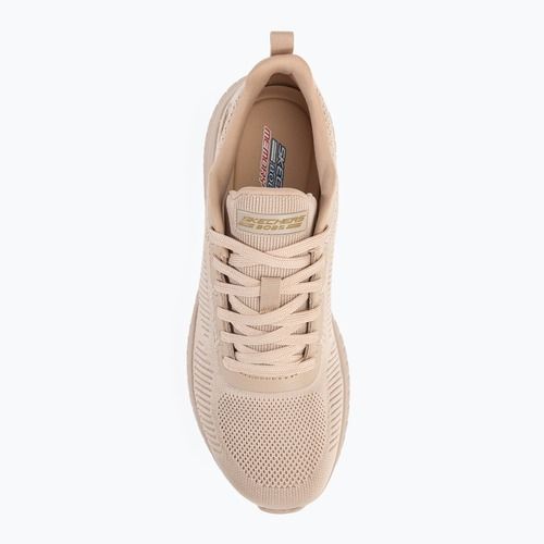 Scarpe da donna SKECHERS Bobs Squad Chaos Face Off beige