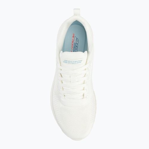 Scarpe da donna SKECHERS Bobs Squad Chaos Face Off bianco/bianco