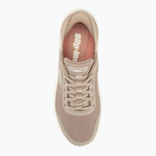 SKECHERS Slip-ins scarpe da donna Go Walk Flex Grand Entry taupe/bianco