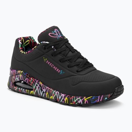 SKECHERS scarpe da donna Uno Loving Love nero