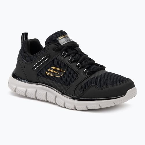 SKECHERS Track Knockhill scarpe da uomo nero/oro