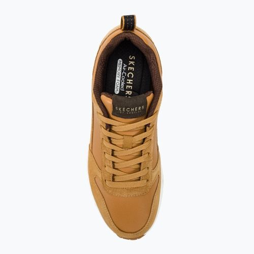 Scarpe da uomo SKECHERS Uno Stacre whisky/bianco