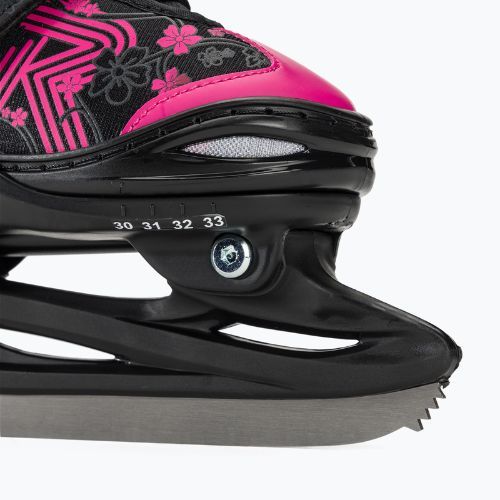 Roces Jokey Ice 3.0 Pattini da bambino nero/rosa