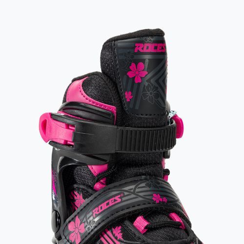 Roces Jokey Ice 3.0 Pattini da bambino nero/rosa