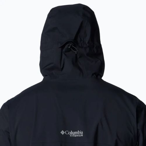 Columbia Ampli-Dry II Shell giacca da pioggia uomo nero