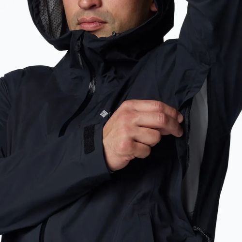 Columbia Ampli-Dry II Shell giacca da pioggia uomo nero
