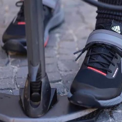 Scarpe da ciclismo MTB da donna adidas FIVE TEN Trailcross Clip In core black/grey three/red