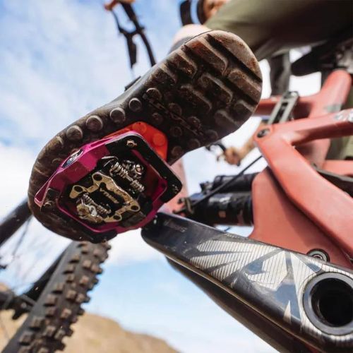 Scarpe da ciclismo MTB da donna adidas FIVE TEN Trailcross Clip In core black/grey three/red