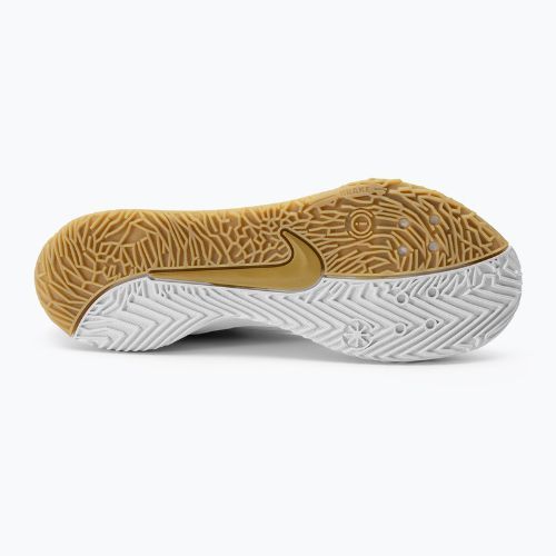 Nike Zoom Hyperace 3 pallavolo scarpe bianco/mtlc oro-photon polvere