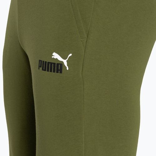 Pantaloni da uomo PUMA Essentials+ 2 Col Logo TR verde oliva