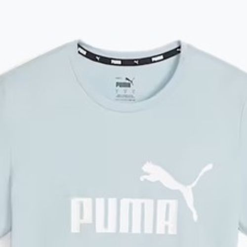 Maglietta donna PUMA ESS Logo turchese surf