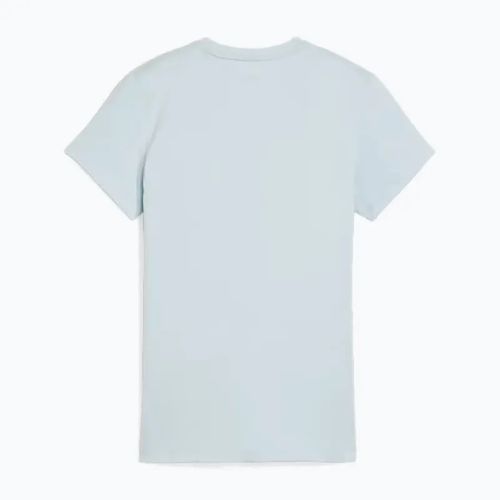 Maglietta donna PUMA ESS Logo turchese surf