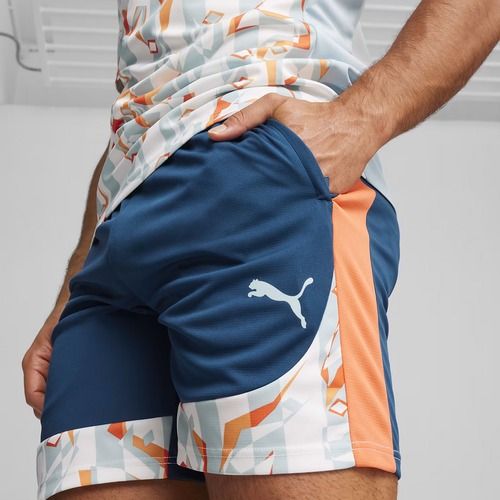 Pantaloncini da calcio PUMA Neymar JR Creativity Training Uomo ocean tropic/hot heat