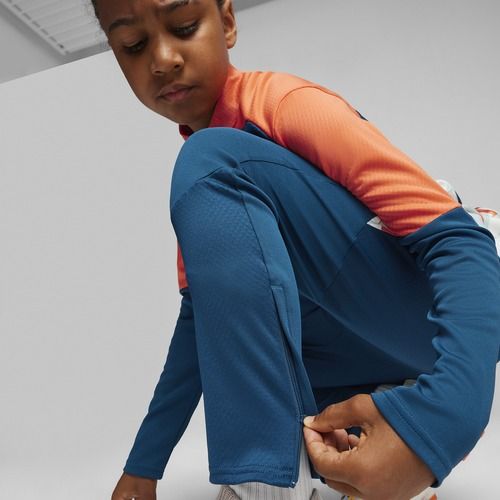 Pantaloni da calcio PUMA Neymar JR Creativity Training oceano tropicale/caldo da bambino