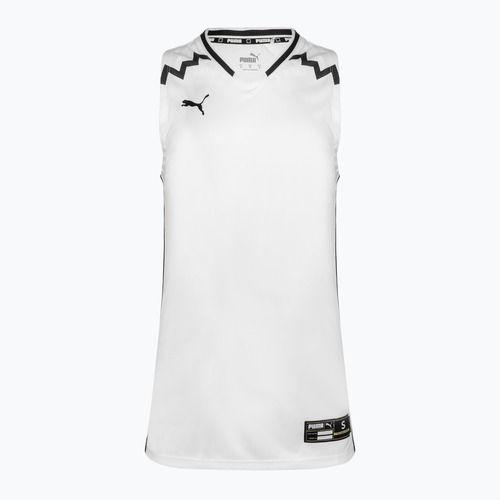 Canotta basket uomo PUMA Hoops Team Game Jersey puma bianco
