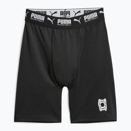 Pantaloncini da basket da uomo PUMA Hoops Team Baselayer puma nero