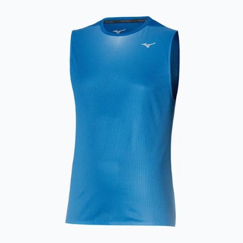 Canotta da running uomo Mizuno Aero Tank federal blu