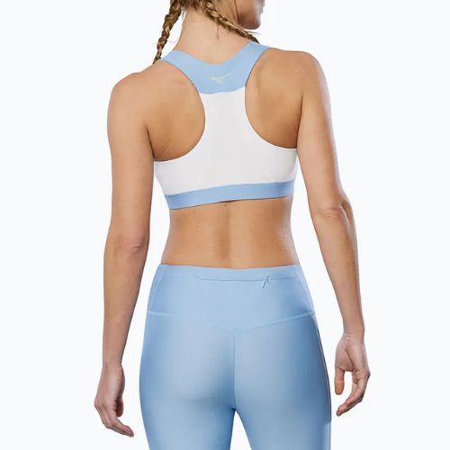 Reggiseno Mizuno a sostegno alto bianco