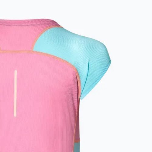 Maglietta da corsa da donna Mizuno Aero Tee lilla chiffon