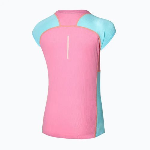 Maglietta da corsa da donna Mizuno Aero Tee lilla chiffon