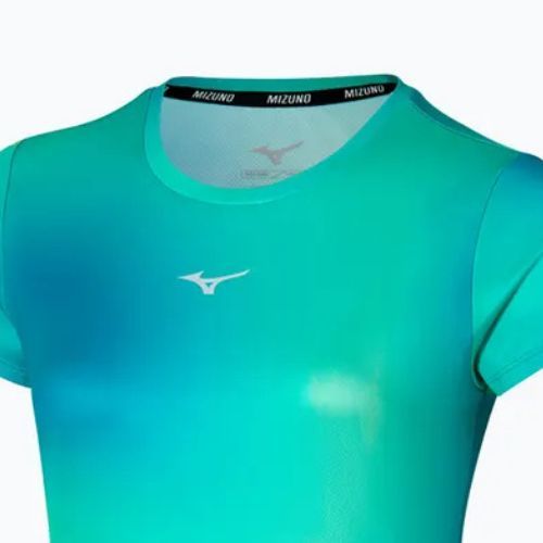 Maglietta da corsa da donna Mizuno Impulse Core Graphic Tee blu uovo