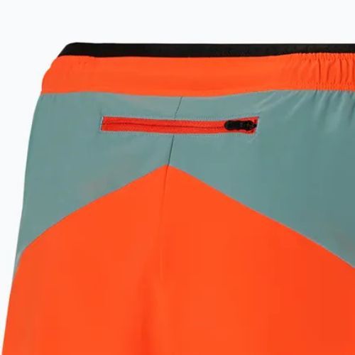Pantaloncini da corsa Mizuno Alpha 5.5 nasturzio/piombo da uomo