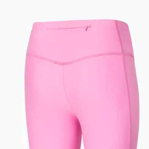 Leggings Mizuno Impulse Core 3/4 lilla in chiffon da donna