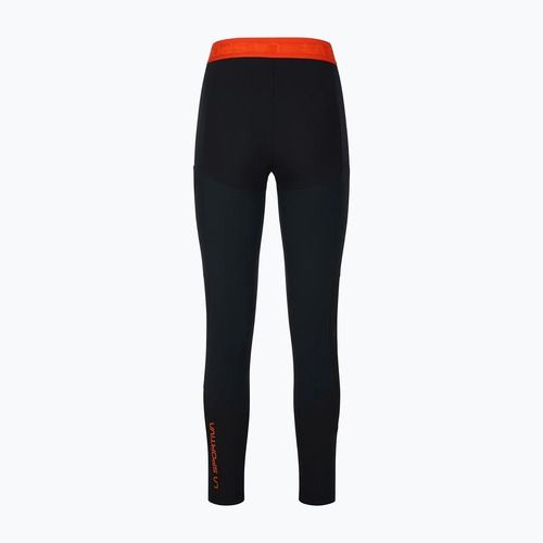 Pantaloni da trekking da donna La Sportiva Camino Tight nero/ciliegia pomodoro