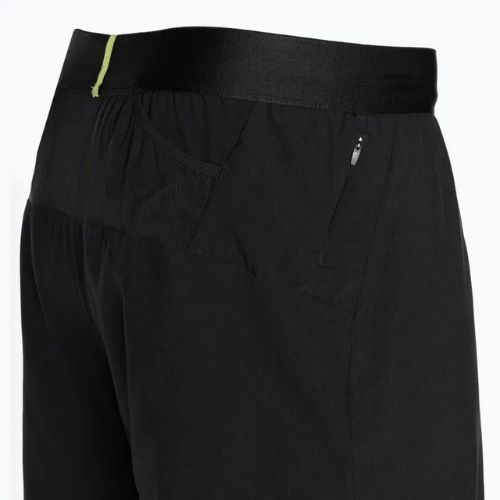 Pantaloncini da corsa HOKA Glide 7'' 2in1 da uomo, nero