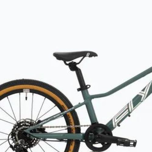 Bicicletta per bambini Superior F.L.Y. 20 DB verde trooper opaco/ologramma cromato