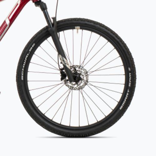 Superior XC 819 rosso scuro lucido/argento mountain bike
