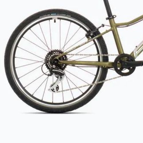 Bicicletta per bambini Superior F.L.Y. 24 VB oliva metallizzata opaca/ologramma cromato