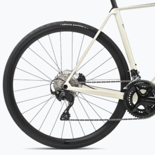 Orbea Orca M30 2024 bianco avorio/bordeaux/vulcano bici da strada