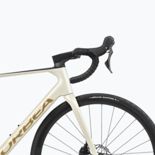 Orbea Orca M30 2024 bianco avorio/bordeaux/vulcano bici da strada
