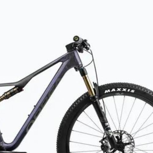 Orbea Oiz M-Pro 2024 tanzanite carbonio vista/carbonio grezzo mountain bike