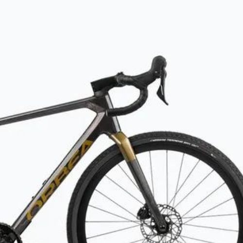 Orbea Terra M30 Team gravel bike cosmic carbon view/metallic olive green