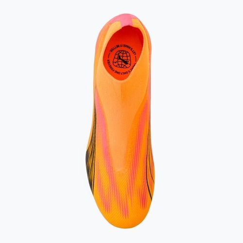 PUMA Ultra Match+ LL Fg/Ag sunset glow/puma nero/sun stream scarpe da calcio