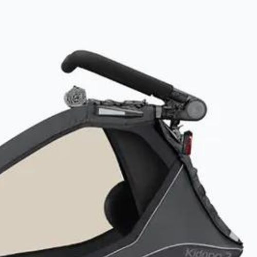 Rimorchio per bicicletta Qeridoo Kidgoo 2 blu/marino scuro