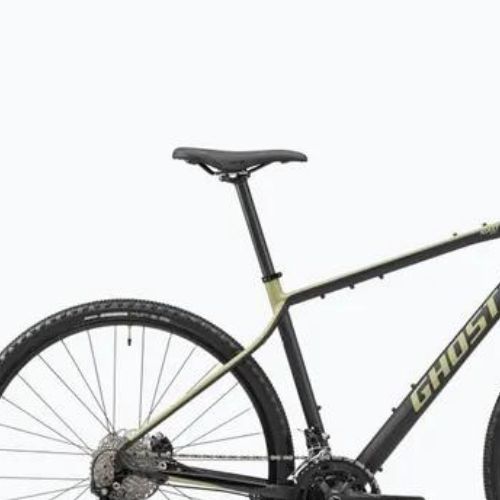 GHOST Asket Essential nero/chiaro kaki opaco bici gravel