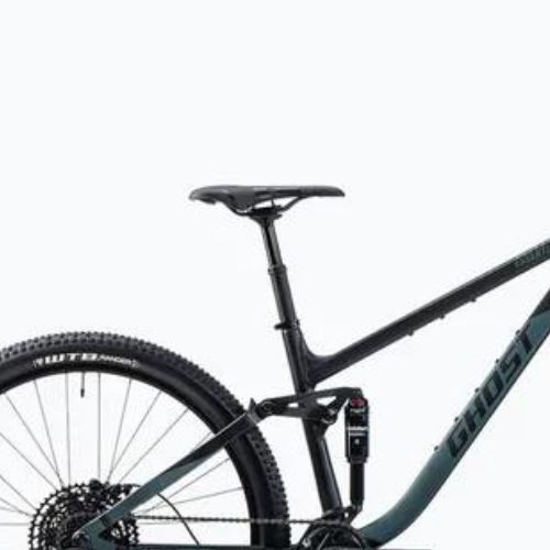 GHOST Kato FS Essential 29 mountain bike nero/verde metallizzato bay opaco