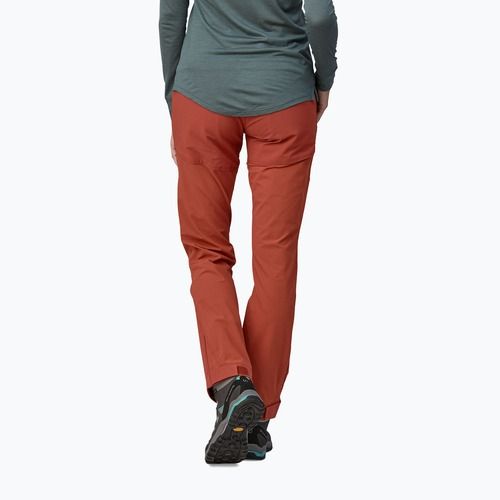Pantaloni da trekking da donna Patagonia Point Peak Trail-Regular rosso mangrovia
