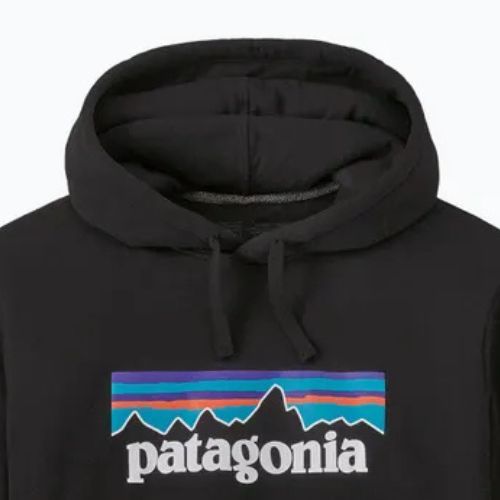 Patagonia P-6 Felpa con logo Uprisal nero