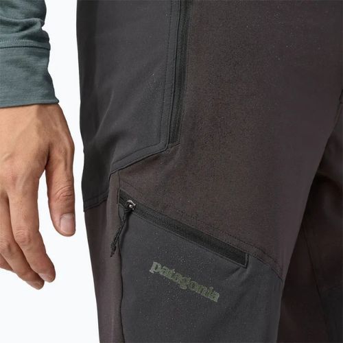 Pantaloni da trekking alpino Patagonia Terravia da uomo, nero